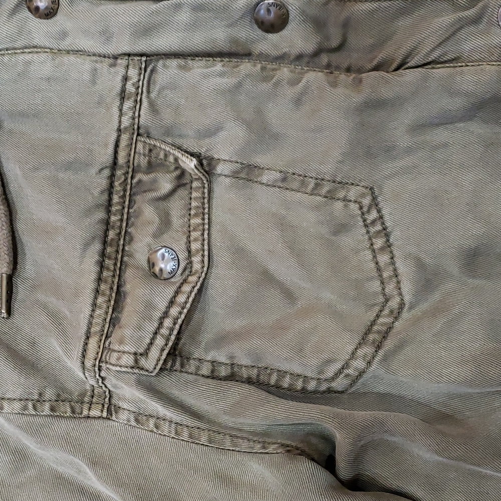 Max Studio Hooded Utility Jacket - image 4